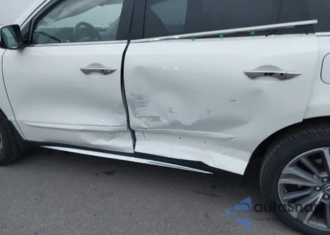 2017 Acura Mdx Technology Package z USA, uszkodzony, nr VIN 5J8YD4H51HL005959